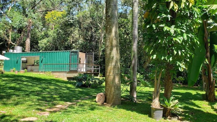 圣保罗Casa Container Na Represa De Guarapiranga! Sonho!别墅 外观 照片